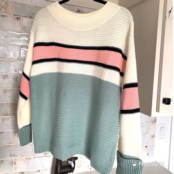 Polo Stripe Knit Sweater - Picture 4 of 6